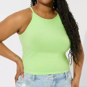 Torrid High Neck Foxy Tank Top